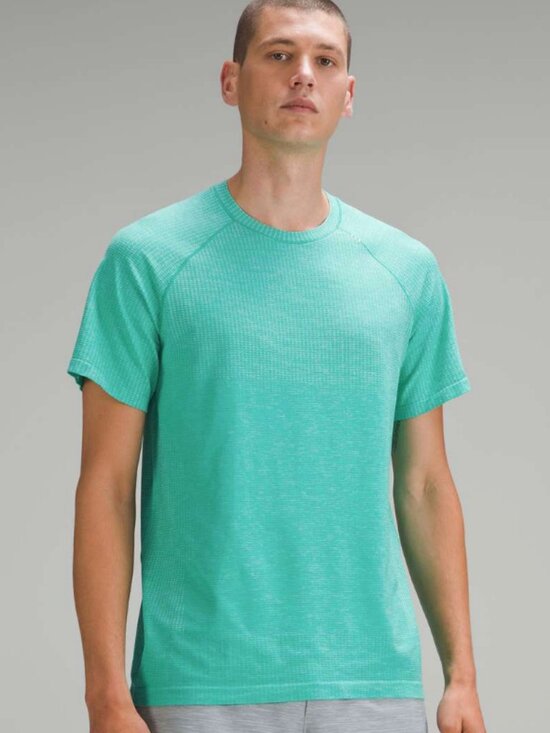 lululemon athletica Other - Lululemon Metal Vent Tech Short Sleeve Green Tee Men’s XL